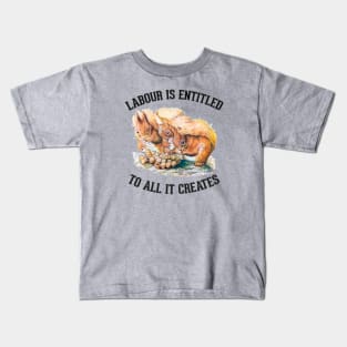 Funny Squirrels (alt) Kids T-Shirt